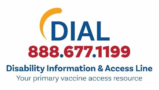 Disability Information and Access Line logo with link to their website